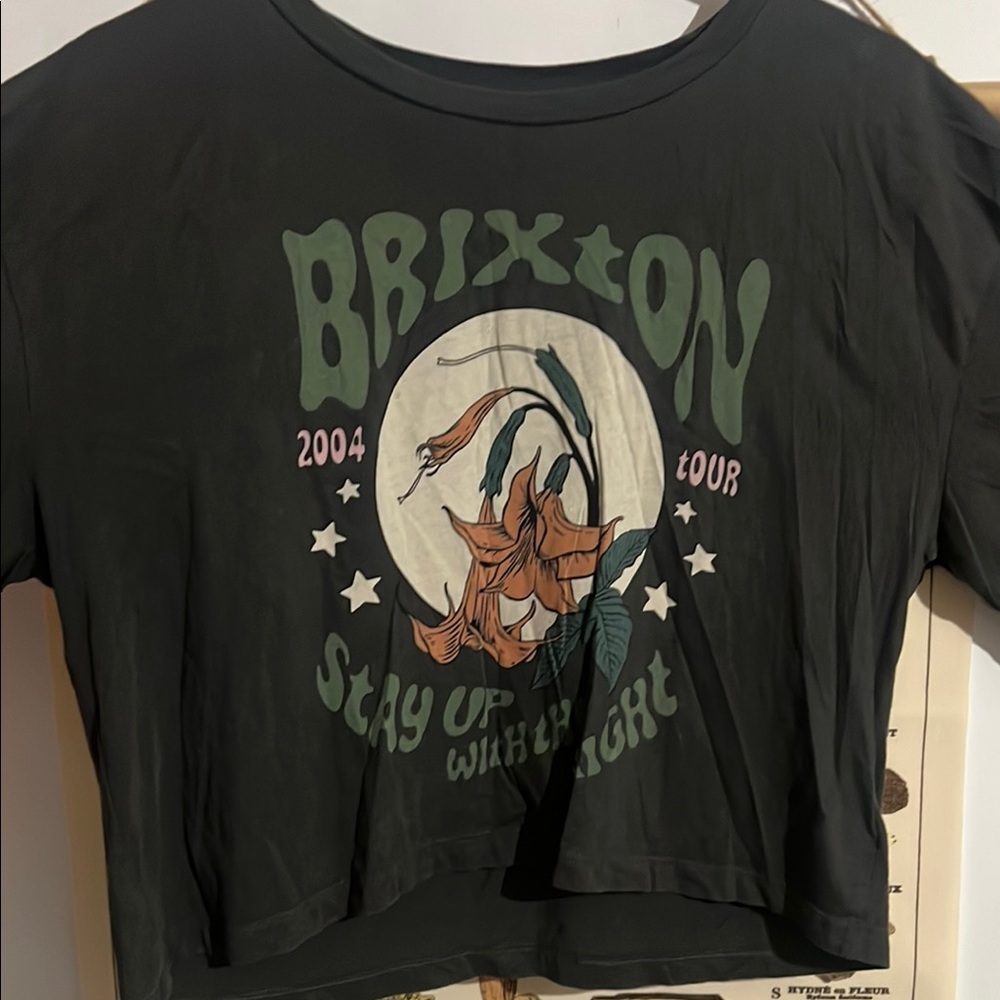 Brixton Black Graphic Tee